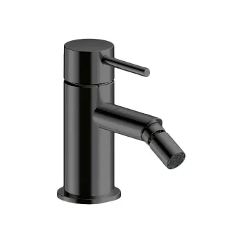 Смеситель однорычажный для биде Almar на 1 отверстие без донного клапана, черный металл брашированный pvd E214003.AB