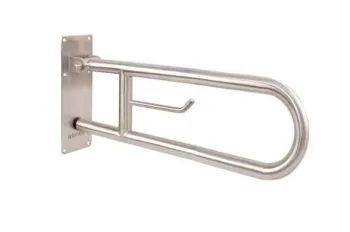 Поручень полукруглый для людей с ограниченными возможностями 600 мм глянцевый Nofer 15051.60.B