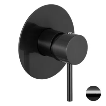 Смеситель для душа Remer X-style   черный брашированный хром X30LCFP