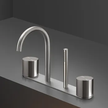 Смеситель для ванны CЕА Design Opus OPS 64 S сталь