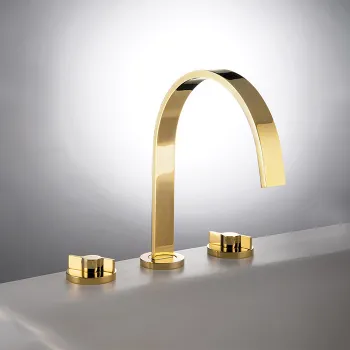 Смеситель для раковины Gattoni Gas GS106/31D0 золото