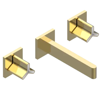 Смеситель для раковины THG Icon-x Titane U7L-F01-40GB полированное золото