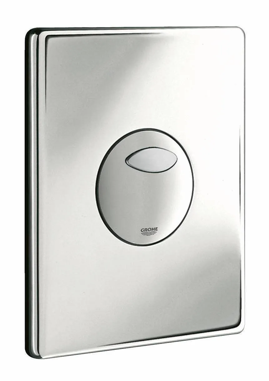 Панель смыва для унитаза GROHE Skate 3 режима смыва, хром 38862000