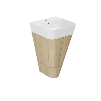 Тумба напольная под раковину Azzurra Build 50, 44х47х70, с 1 ящиком, olmo naturale MBB 50 N