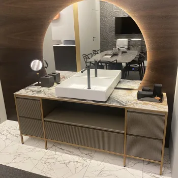 Система разделителей из алюминия Moma Inside №12, для ящиков глубиной 500 мм, серый 30INS010010 САЛОН