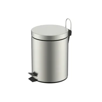 Ведро NEMO  5 литров BRUSH NICKEL NMPS-05BN