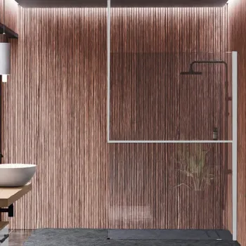 Рама для душевого ограждения Novellini Kuadra H 1600х3000, с свободным входом, правая, с креплением к потолку, с полкой, белый матовый R80KUFRISOFD-U 160/300