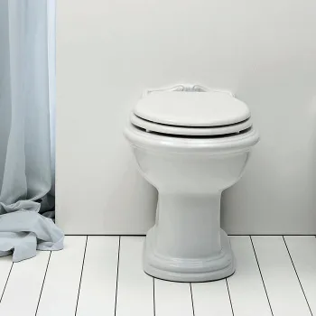 Унитаз напольный Azzurra Jubilaeum JUVCTP000000BI/(JUB110/P bi) приставной