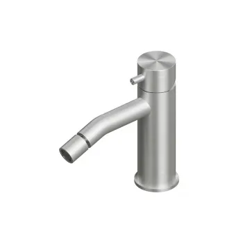 Смеситель для биде QuadroDesign Source на 1 отверстие цвет Brushed Stainless Steel 1235AS
