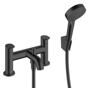 Смеситель на борт ванны Hansgrohe Vernis Blend 71461670, матовый чёрный