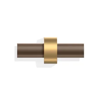 крючок двойной Decor Walther CENTURY HAK2 золото мат/бронза 586041