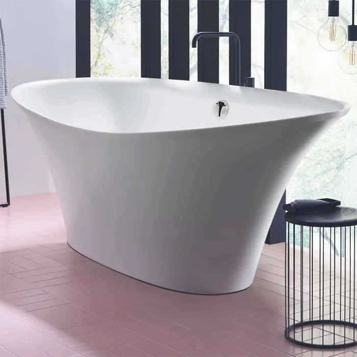 Ванна из искусственного камня Burgbad Badu 200x90 MWHI200 C0001