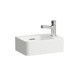 Laufen VAL Мини-раковина, полка справа, 340x220x115 мм, отверстие для смесителя,справа, белый