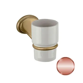 Стакан Daniel Revival Acc.B. подвесной керамика белый/медь vecchio rame REPB940 vr 64