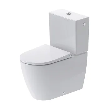 Унитаз моноблок Duravit Bento Starck Box D4600300 бачок 0946002005, белый глянец, HygieneGlaze