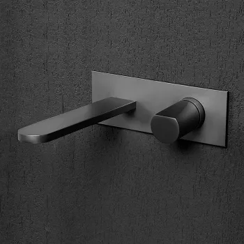 Смеситель для раковины Antonio Lupi Indigo ND201INGR Grafite черный