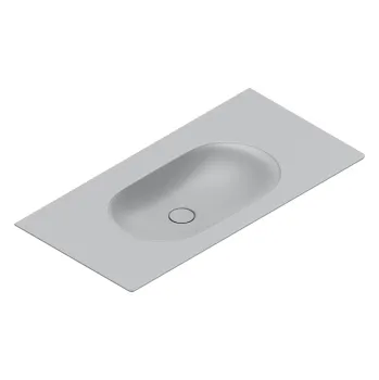 Раковина консоль Catalano Sfera 100x50, без отв, Cemento Satinato 521010023