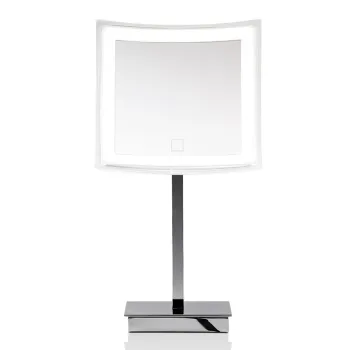 Косметическое зеркало Decor Walther BS 83 Touch 23x21xh41.5 настольное, увел. 5x, сенсорный вкл., подсветка LED, хром 121500