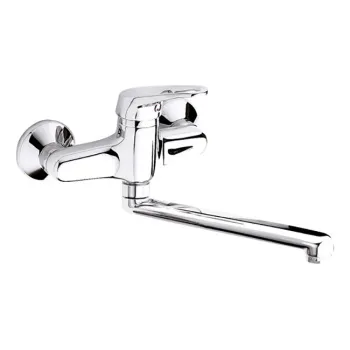 Смеситель для кухни Remer Remix  настенный хром R41