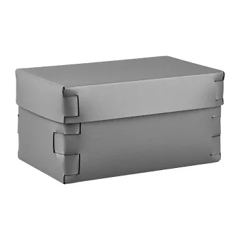 Коробка ADJ Snob 25x15xH13.5, серый/черный 224685