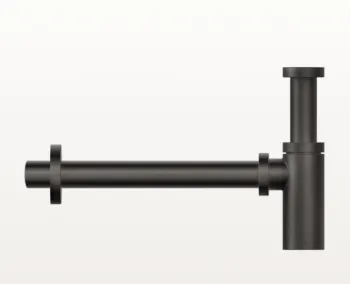 Сифон для раковины Gessi 01377.707 Black Metal Brushed PVD