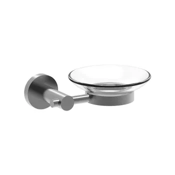 Мыльница NEMO  подвесная BRUSH GUN METAL NM-01031BGM