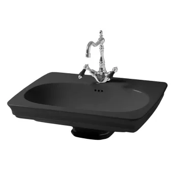 Раковина Artceram Civitas 68х50, 1 отв., черный CIL001 03 00