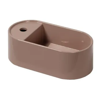 Раковина накладная Cielo Les Petites LPLAO NI 33 см коричневый