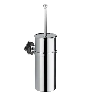 Ёршик для унитаза THG Petale De Cristal Noir U6D-A02-4720C хром