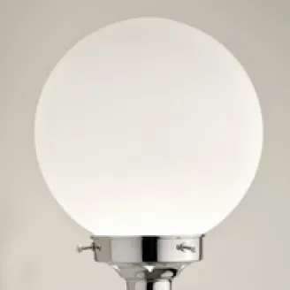 Плафон стеклянный Devon&Devon Sfera Glass 170х195 мм для настенного светильника основание хром DGSFERACR