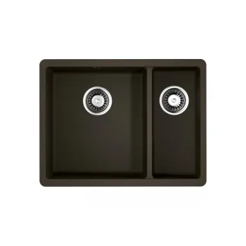 Мойка кухонная Omoikiri Kata 55-2-U-DC тёмный шоколад 4993388