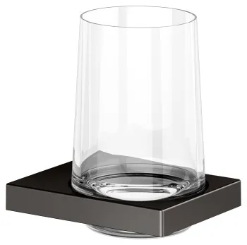 Стакан Keuco Edition 11 11150359000 титан чёрный шлифованный