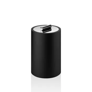 Универсальная коробка Decor Walther Stone DMD L с крышкой большая / черный матовый / хром 971464