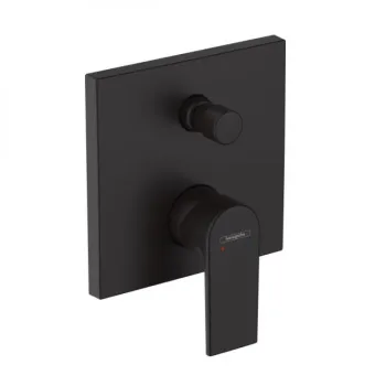 Смеситель для ванны с душем Hansgrohe Vernis Shape 71468670, матовый чёрный