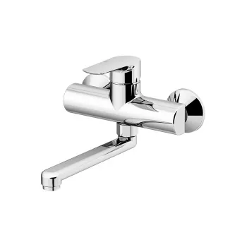 Смеситель для раковины поворотный излив Gattoni H2omix3000 Cucina 220 3060/30C0cr хром