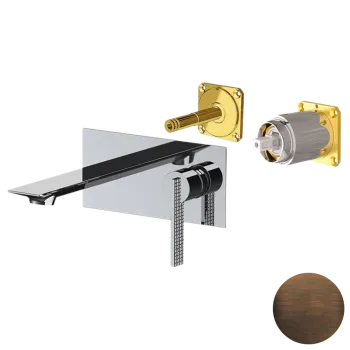 Смеситель для раковины Daniel Club ANC632LKBOIL бронза масляная