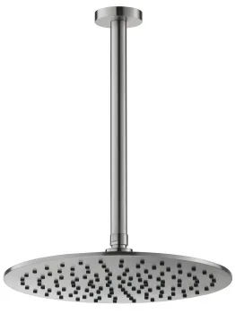 Потолочный верхний душ  (кронштейн ) Benesque Lumiere 22010802 никель брашированный