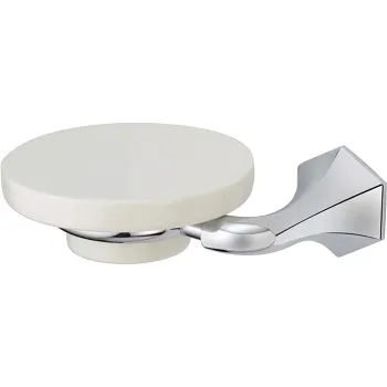 Мыльница подвесная Cisal Cherie хром/керамика CE09060021