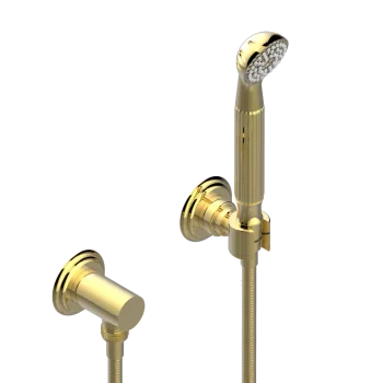 Душевой комплект с ручным душем THG Sun Dragon U5D-F01-52 полированное золото