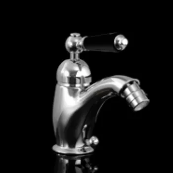 Смеситель для биде Devon&Devon Black Dandy на 1 отв. ручка черная хром MARF57CRBD