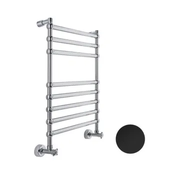 Полотенцесушитель водяной Margaroli Sole 464TS4708MB 76X52.5 черный