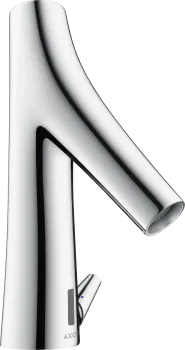 Электронный смеситель для раковины Axor Starck Organic 12173000 с регулировкой температуры, хром