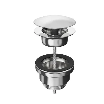 Донный клапан для раковины Kerama Marazzi хром 230KM.21.018