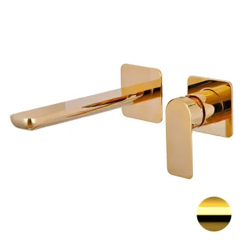 Смеситель для раковины Remer Infinity I15PLDO золото