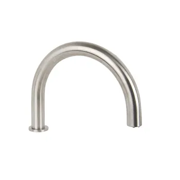 Излив для монтажа на борт ванны Fima Carlo Frattini Spillo Steel на длина 230, INOX F2943INOX