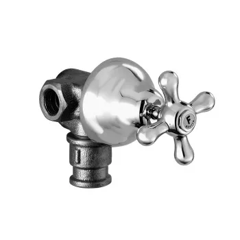 Угловой кран Stella Roma 0/152, хром RM 01101 CR00