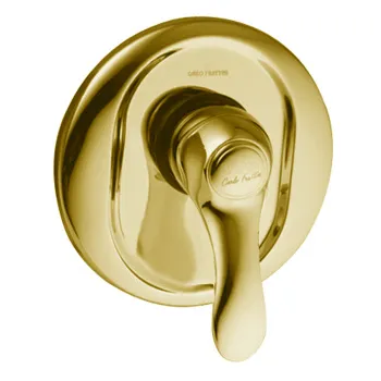 Смеситель для душа Fima Carlo Frattini Lamp встраиваемый, золото F3309X1OR