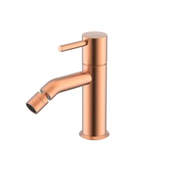 Смеситель для биде NEMO Round с донным клапаном ROSE GOLD NM-2321RG
