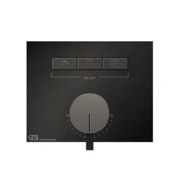 Смеситель для душа Gessi Hi-Fi 63081.706 Black Metal PVD