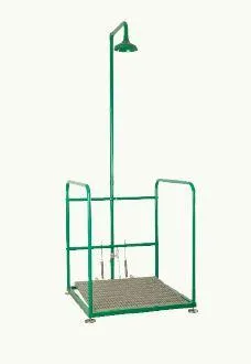 Аварийная платформа Nofer с душем из нержавеющей стали SCP800SS